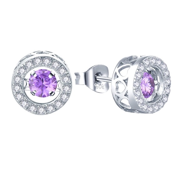 14k Dancing Precious Gemstone Earrings Fine Jewelry - Picture 10 of 12